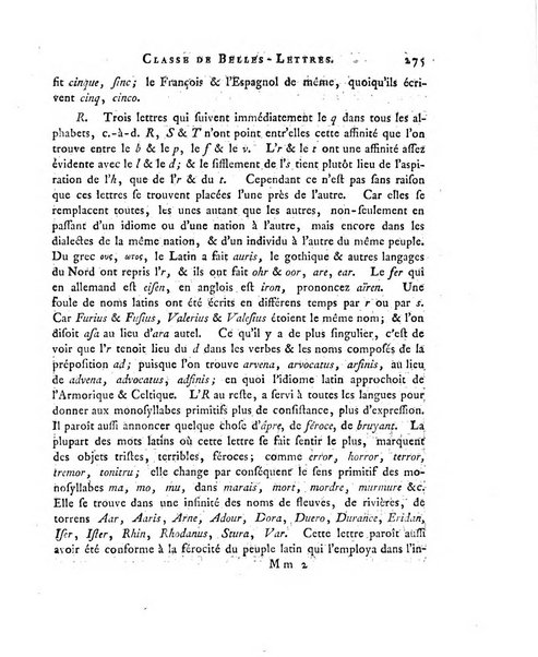 Memoires de l'Academie royale des sciences et belles lettres depuis l'avenement de Frederic Guillaume 2. au throne