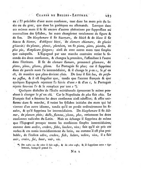 Memoires de l'Academie royale des sciences et belles lettres depuis l'avenement de Frederic Guillaume 2. au throne