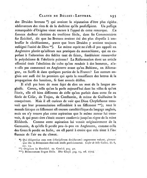 Memoires de l'Academie royale des sciences et belles lettres depuis l'avenement de Frederic Guillaume 2. au throne