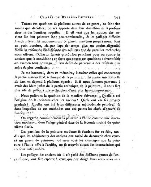 Memoires de l'Academie royale des sciences et belles lettres depuis l'avenement de Frederic Guillaume 2. au throne