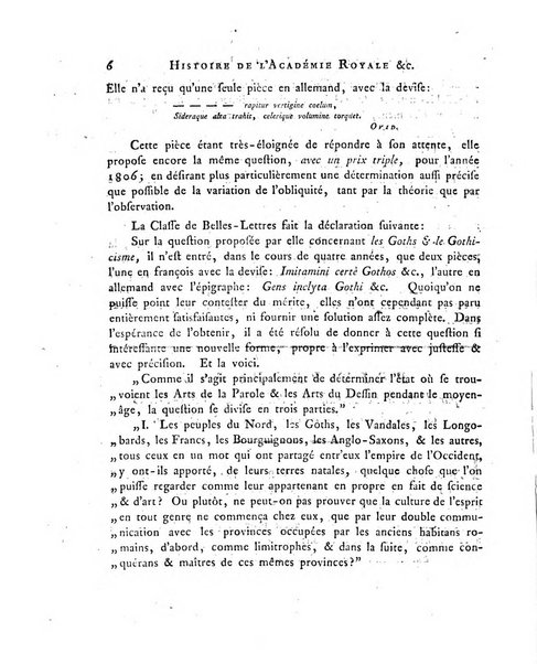 Memoires de l'Academie royale des sciences et belles lettres depuis l'avenement de Frederic Guillaume 2. au throne