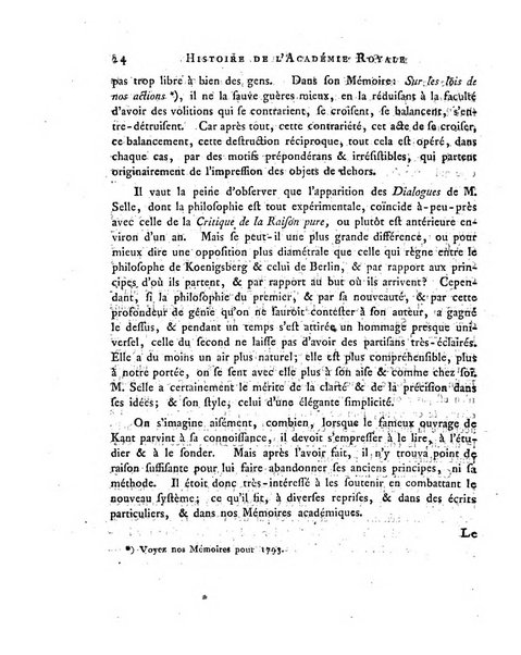 Memoires de l'Academie royale des sciences et belles lettres depuis l'avenement de Frederic Guillaume 2. au throne