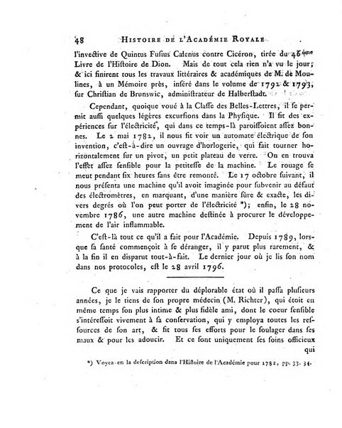 Memoires de l'Academie royale des sciences et belles lettres depuis l'avenement de Frederic Guillaume 2. au throne