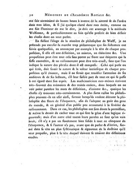 Memoires de l'Academie royale des sciences et belles lettres depuis l'avenement de Frederic Guillaume 2. au throne