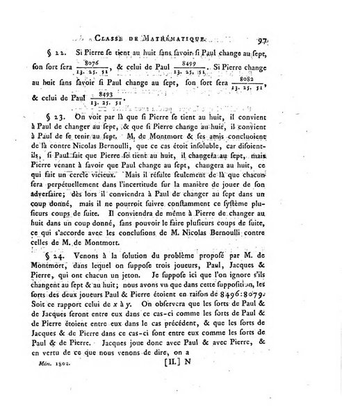 Memoires de l'Academie royale des sciences et belles lettres depuis l'avenement de Frederic Guillaume 2. au throne