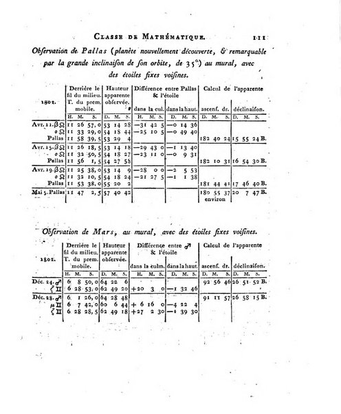 Memoires de l'Academie royale des sciences et belles lettres depuis l'avenement de Frederic Guillaume 2. au throne