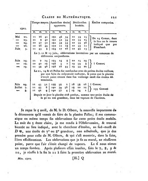 Memoires de l'Academie royale des sciences et belles lettres depuis l'avenement de Frederic Guillaume 2. au throne