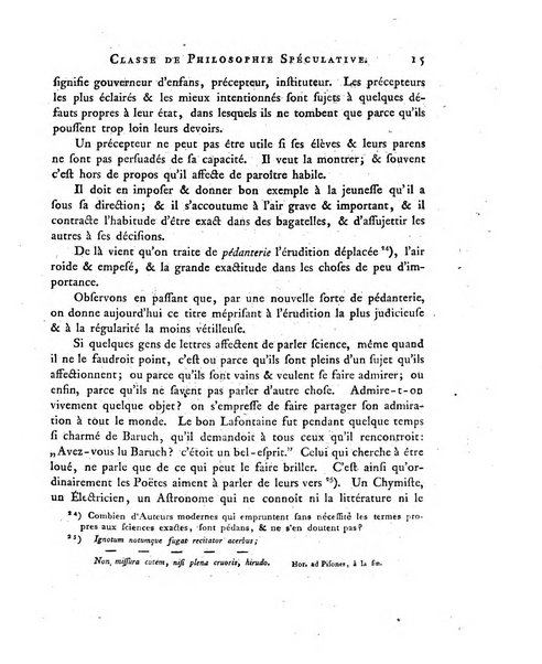 Memoires de l'Academie royale des sciences et belles lettres depuis l'avenement de Frederic Guillaume 2. au throne