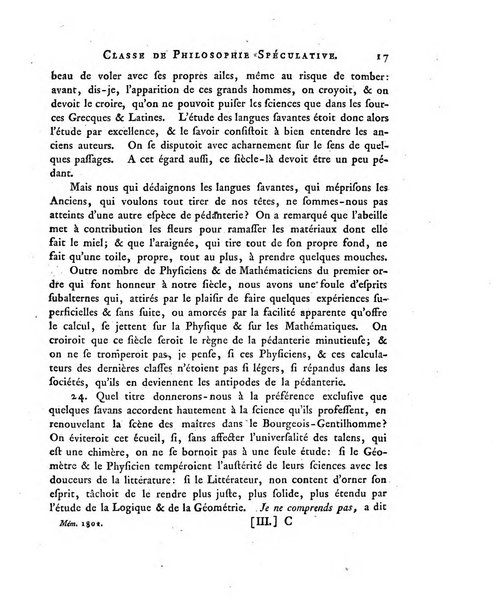 Memoires de l'Academie royale des sciences et belles lettres depuis l'avenement de Frederic Guillaume 2. au throne