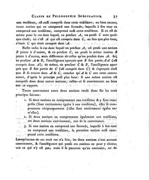 Memoires de l'Academie royale des sciences et belles lettres depuis l'avenement de Frederic Guillaume 2. au throne