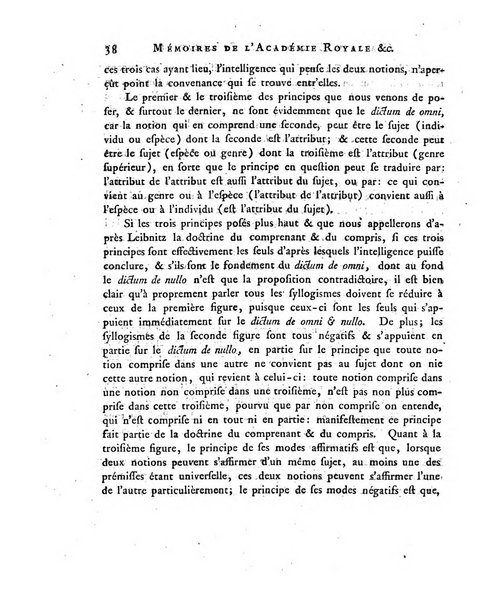 Memoires de l'Academie royale des sciences et belles lettres depuis l'avenement de Frederic Guillaume 2. au throne