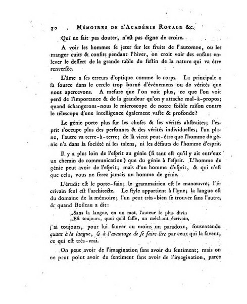 Memoires de l'Academie royale des sciences et belles lettres depuis l'avenement de Frederic Guillaume 2. au throne