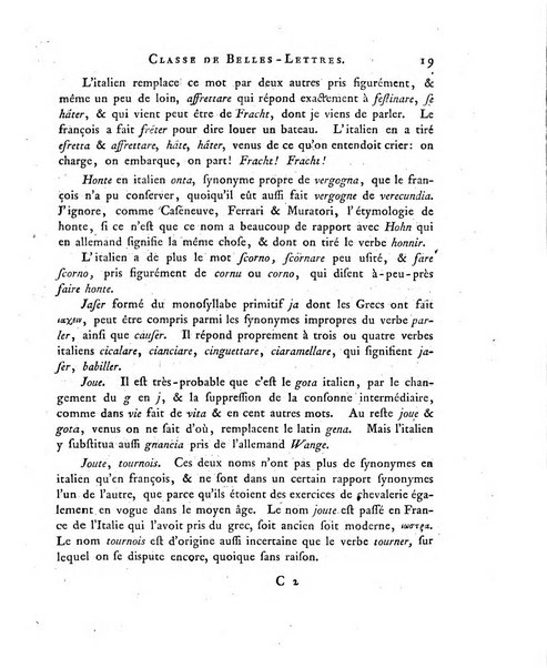 Memoires de l'Academie royale des sciences et belles lettres depuis l'avenement de Frederic Guillaume 2. au throne