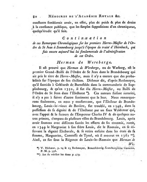 Memoires de l'Academie royale des sciences et belles lettres depuis l'avenement de Frederic Guillaume 2. au throne