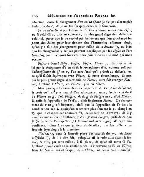 Memoires de l'Academie royale des sciences et belles lettres depuis l'avenement de Frederic Guillaume 2. au throne