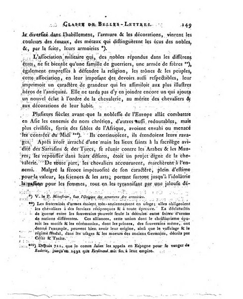 Memoires de l'Academie royale des sciences et belles lettres depuis l'avenement de Frederic Guillaume 2. au throne