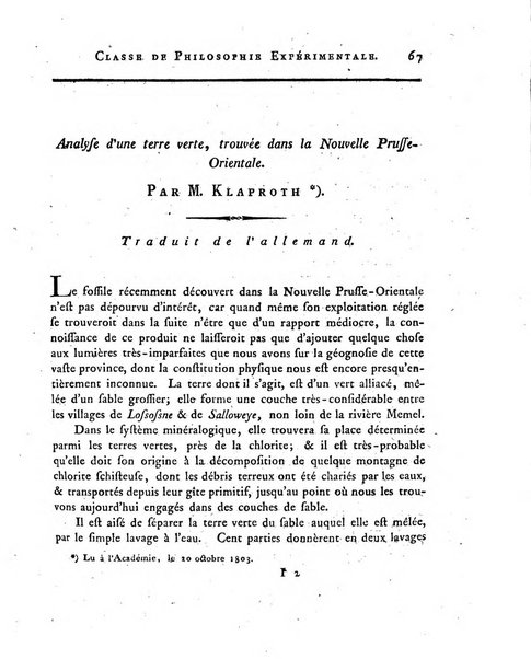 Memoires de l'Academie royale des sciences et belles lettres depuis l'avenement de Frederic Guillaume 2. au throne