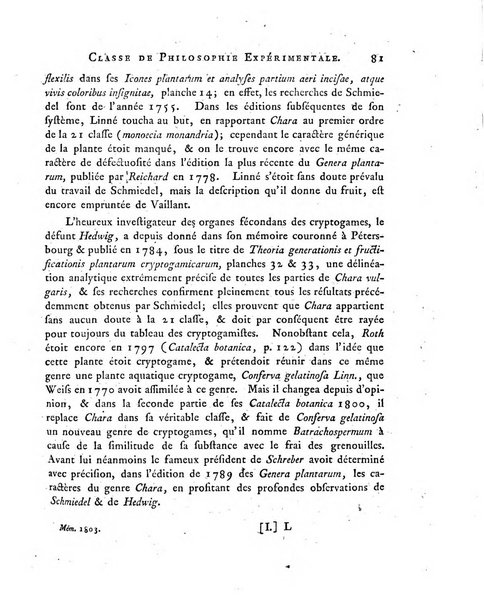 Memoires de l'Academie royale des sciences et belles lettres depuis l'avenement de Frederic Guillaume 2. au throne