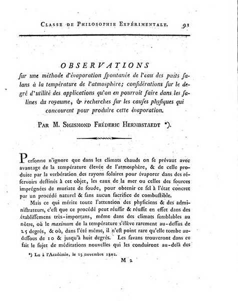 Memoires de l'Academie royale des sciences et belles lettres depuis l'avenement de Frederic Guillaume 2. au throne