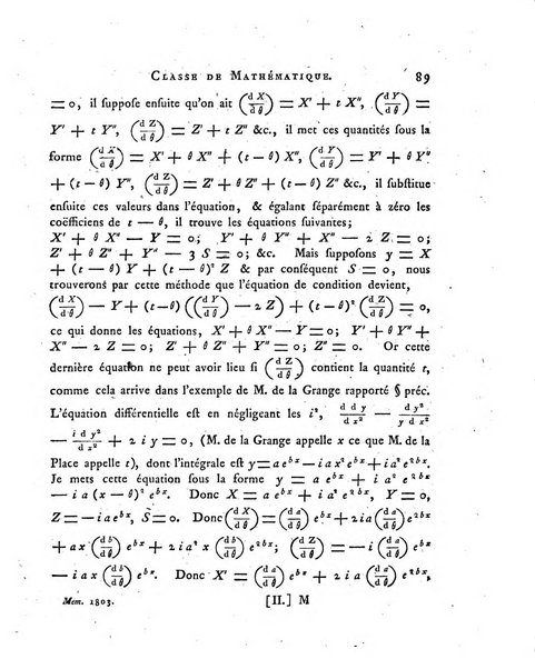 Memoires de l'Academie royale des sciences et belles lettres depuis l'avenement de Frederic Guillaume 2. au throne