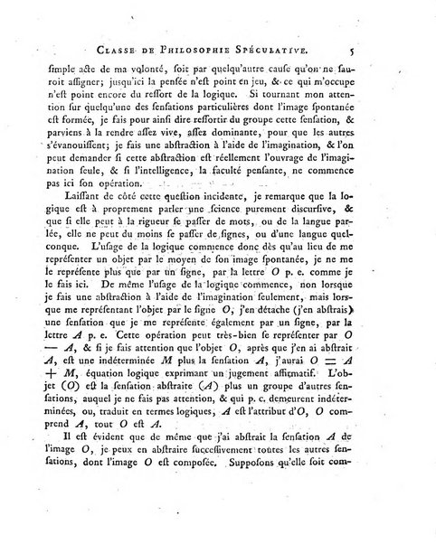 Memoires de l'Academie royale des sciences et belles lettres depuis l'avenement de Frederic Guillaume 2. au throne