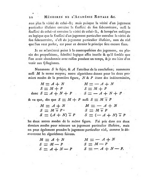 Memoires de l'Academie royale des sciences et belles lettres depuis l'avenement de Frederic Guillaume 2. au throne