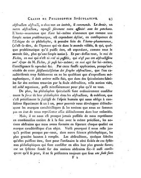 Memoires de l'Academie royale des sciences et belles lettres depuis l'avenement de Frederic Guillaume 2. au throne