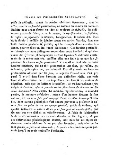 Memoires de l'Academie royale des sciences et belles lettres depuis l'avenement de Frederic Guillaume 2. au throne