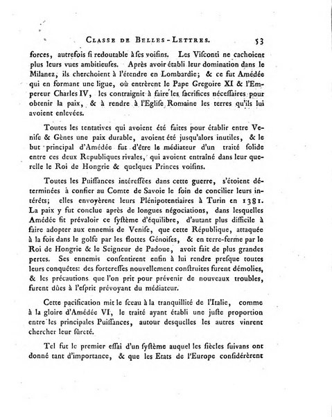 Memoires de l'Academie royale des sciences et belles lettres depuis l'avenement de Frederic Guillaume 2. au throne