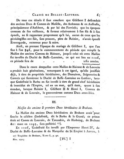 Memoires de l'Academie royale des sciences et belles lettres depuis l'avenement de Frederic Guillaume 2. au throne