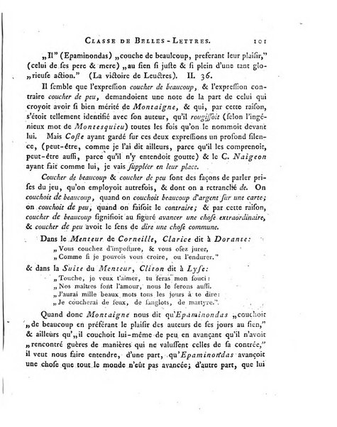 Memoires de l'Academie royale des sciences et belles lettres depuis l'avenement de Frederic Guillaume 2. au throne