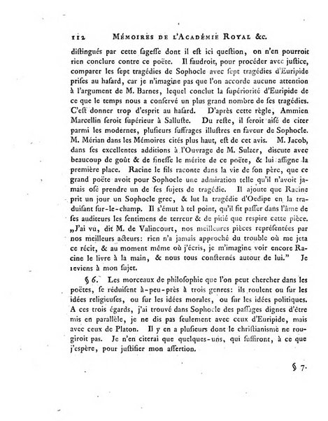 Memoires de l'Academie royale des sciences et belles lettres depuis l'avenement de Frederic Guillaume 2. au throne