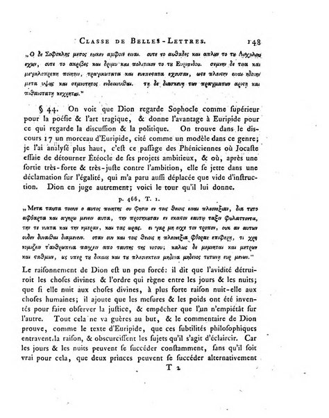 Memoires de l'Academie royale des sciences et belles lettres depuis l'avenement de Frederic Guillaume 2. au throne