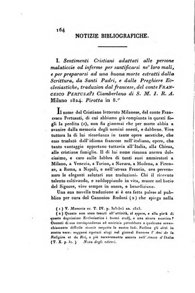 Memorie di religione, di morale e di letteratura