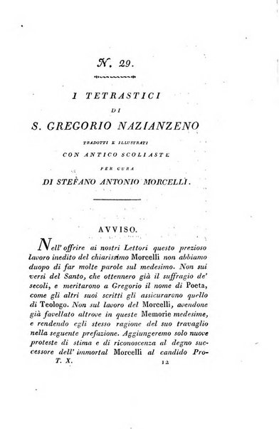 Memorie di religione, di morale e di letteratura