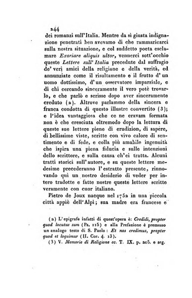 Memorie di religione, di morale e di letteratura