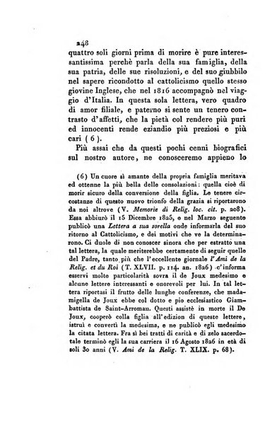 Memorie di religione, di morale e di letteratura