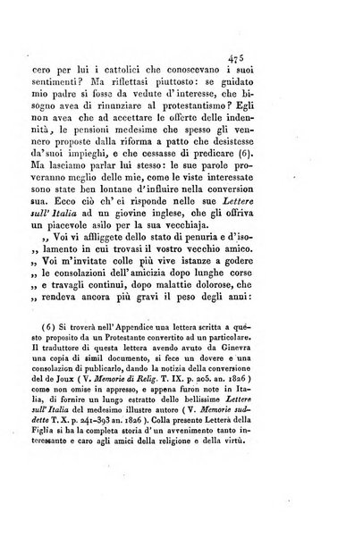 Memorie di religione, di morale e di letteratura