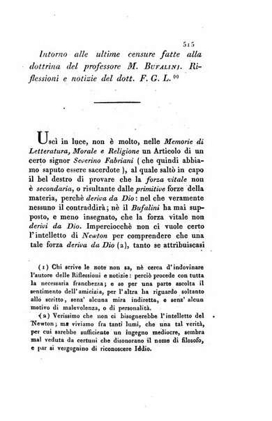 Memorie di religione, di morale e di letteratura