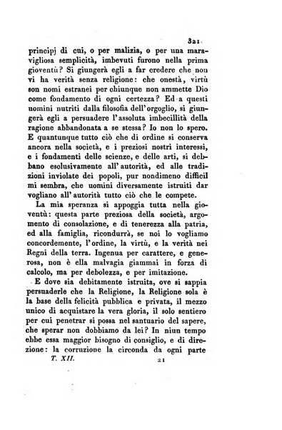 Memorie di religione, di morale e di letteratura