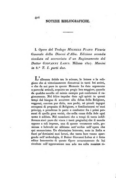 Memorie di religione, di morale e di letteratura