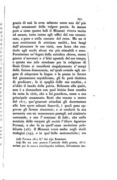 Memorie di religione, di morale e di letteratura