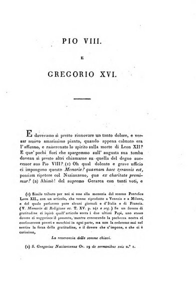 Memorie di religione, di morale e di letteratura