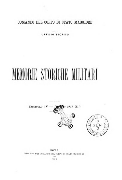 Memorie storiche militari