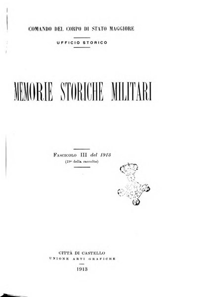 Memorie storiche militari