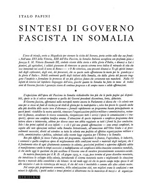 Meridiani rivista mensile di fascismo