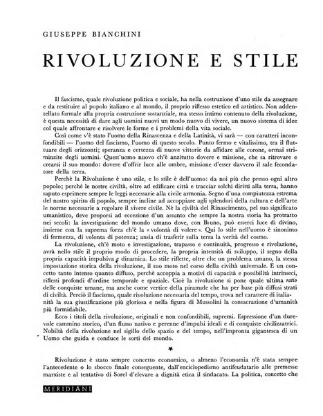 Meridiani rivista mensile di fascismo