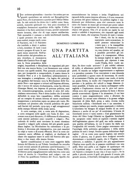 Meridiani rivista mensile di fascismo