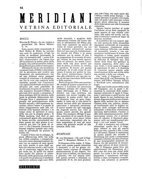 Meridiani rivista mensile di fascismo