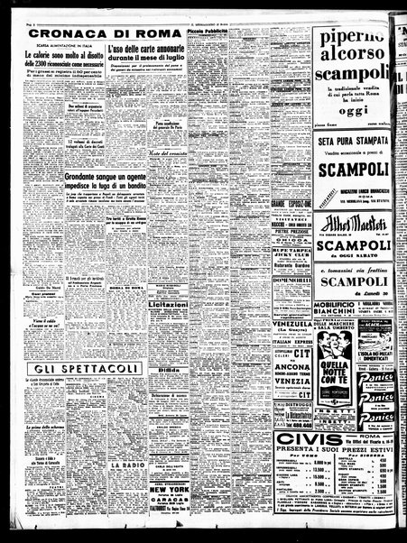 Il messaggero di Roma : il giornale del mattino